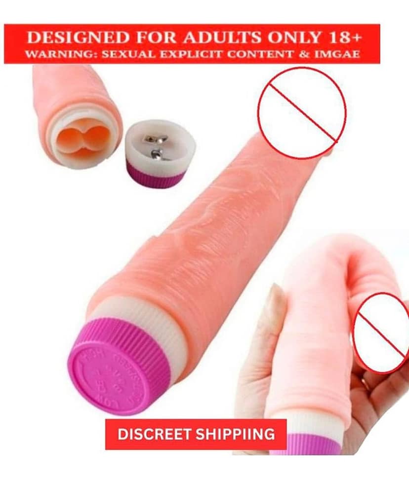 For women 8" Vibrating Realistic Dildo, For sex ,For Orgasam, Couple Goal, Real Penis Dildo