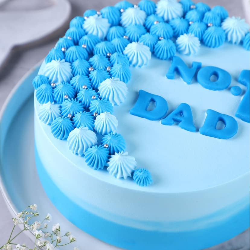 Dad No 1 Cake view 2