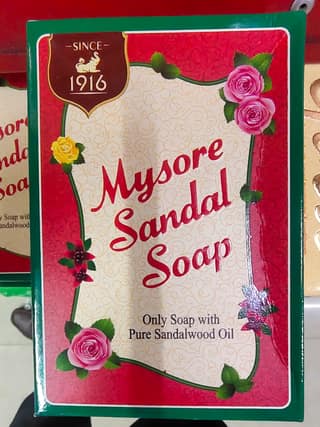 Mysore sandal soap