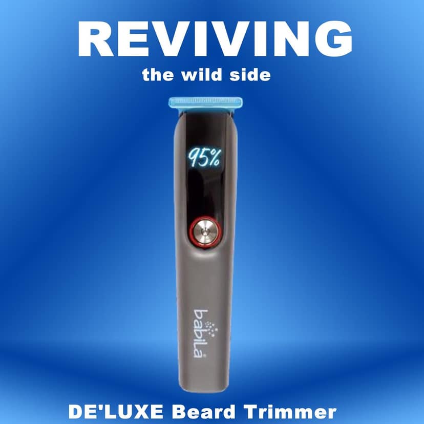 Babila DE'LUXE Beard Trimmer-BBT-E60 view 3