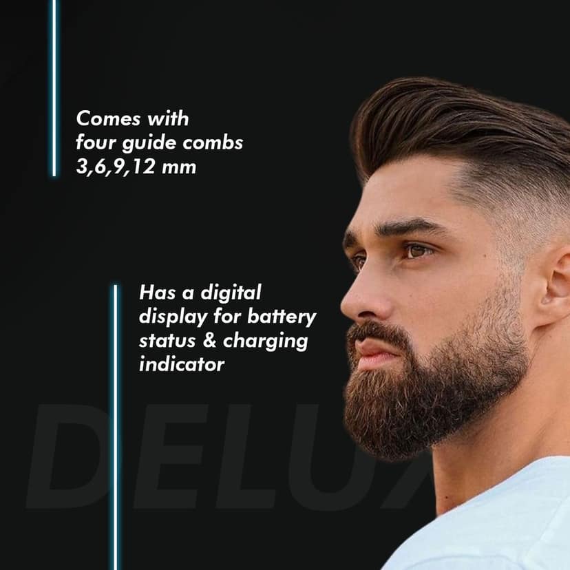 Babila DE'LUXE Beard Trimmer-BBT-E60 view 5