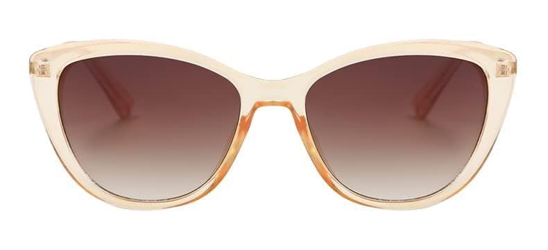 Eyenaks Cat-Eye Women Sunglasses with UV 400 Protection | HD Vision | Polycarbonate and Metal Frame | Pack Of 1 (Cream) view 2
