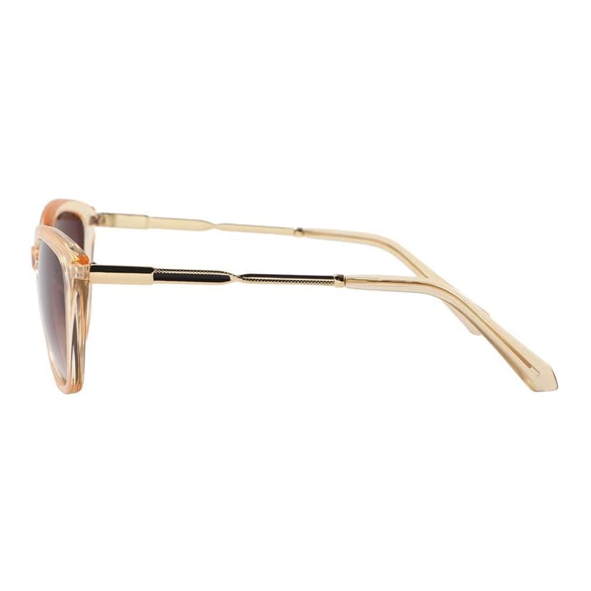 Eyenaks Cat-Eye Women Sunglasses with UV 400 Protection | HD Vision | Polycarbonate and Metal Frame | Pack Of 1 (Cream) view 3