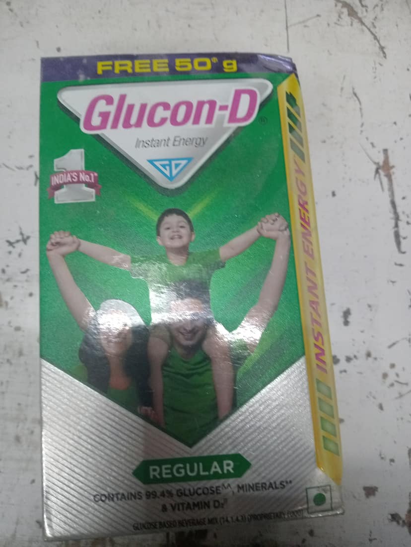 Glucon-d Instant energy Regular & vitamin d