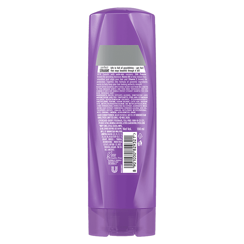 Sunsilk Perfect Straight Conditioner 180Ml view 2