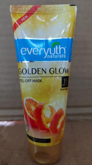 Everyuth naturals golden glow peel of mask