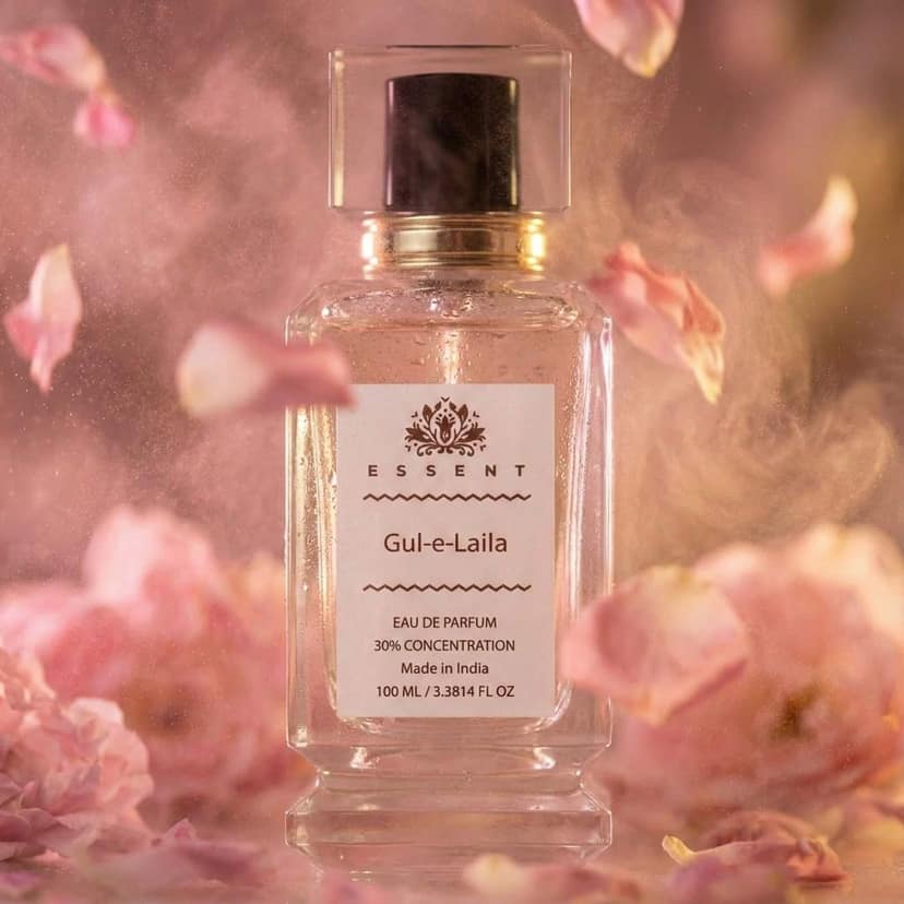 Essent Perfumes Gul-e-Laila Eau de Parfum (EDP) – Royal Rose Floral Long Lasting Perfume – Unisex Fragrance view 3