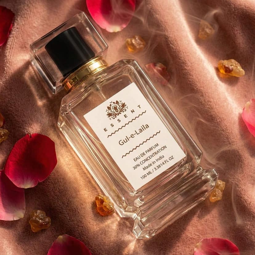 Essent Perfumes Gul-e-Laila Eau de Parfum (EDP) – Royal Rose Floral Long Lasting Perfume – Unisex Fragrance view 4