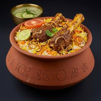Mutton Handi Biryani