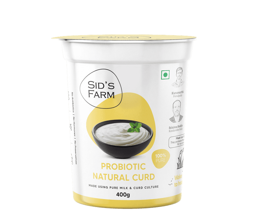 Natural Probiotic Cup Curd