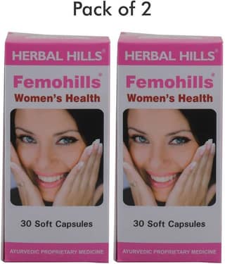 Herbal Hills Femohills 30 Capsule - Pack of 2 Capsule 1 mg