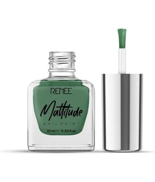 RENEE Mattitude Nail Paint - Prussian Blue 10 Ml