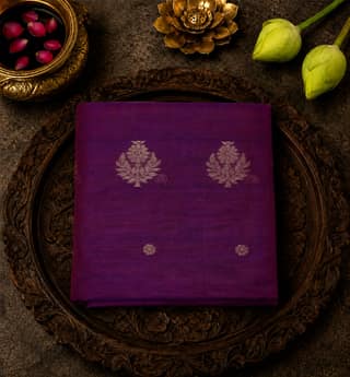 Handloom Chanderi Silk By Cotton Saree