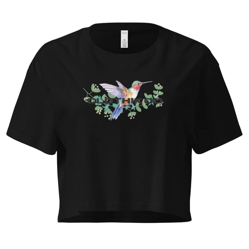 Clothikoo Premium Women’s crop top view 7