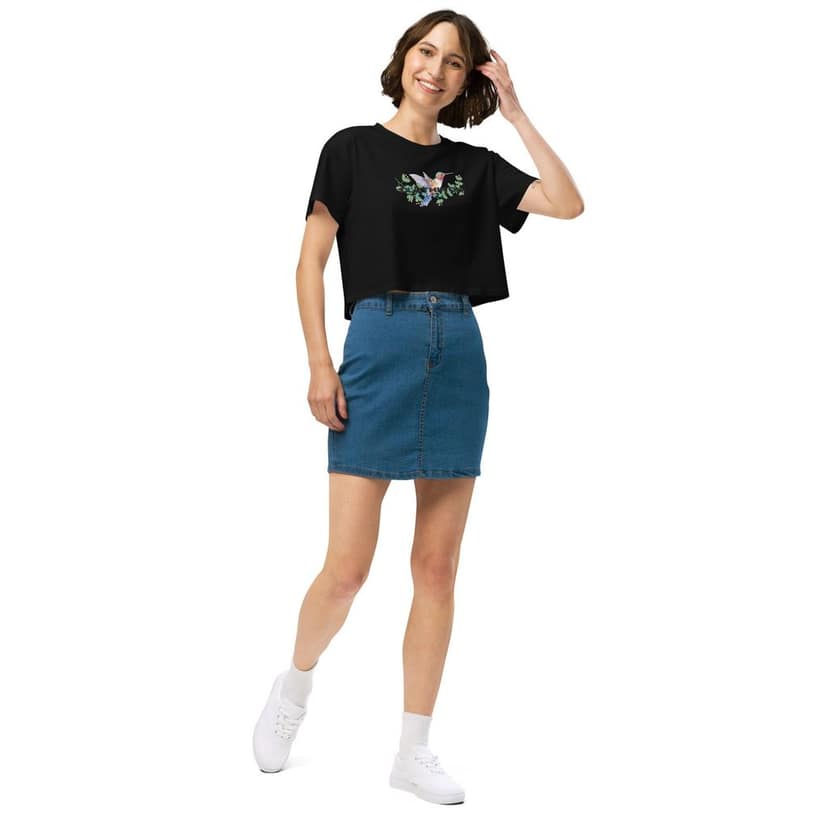 Clothikoo Premium Women’s crop top view 8