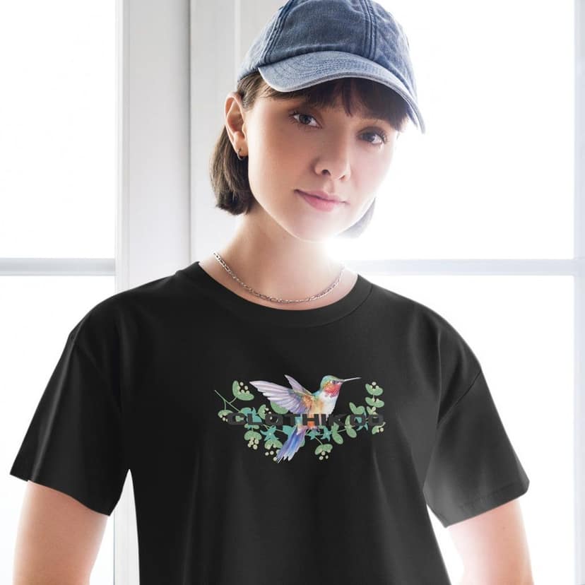 Clothikoo Premium Women’s crop top view 9