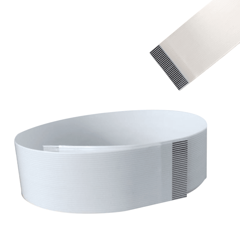 30 Pin 0.5mm Pitch 200mm Same Side Connection FFC Ribbon Flexible Flat Cable