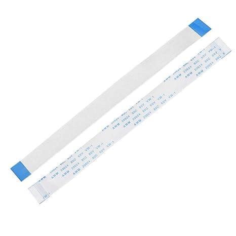 30 Pin 0.5mm Pitch 200mm Same Side Connection FFC Ribbon Flexible Flat Cable view 2