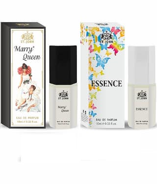 ST.JOHN Cobra Essence & Marry Queen Pocket Perfume For Men 10ml Each (20ml)- Pack of 2