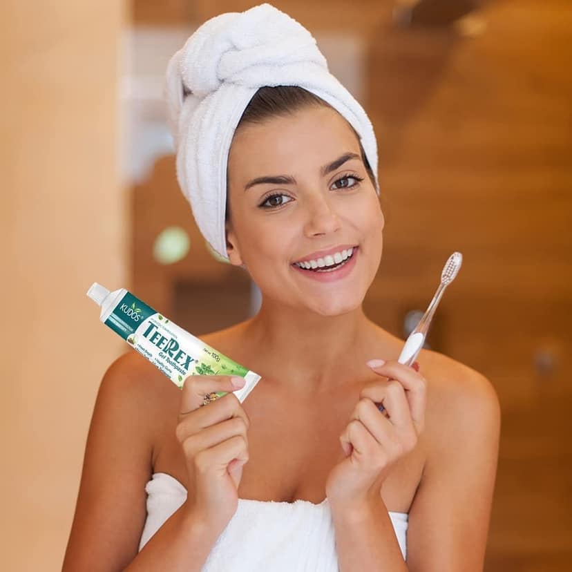 KUDOS AYURVEDIC TEREX TOOTHPASTE PACK OF 4 view 4
