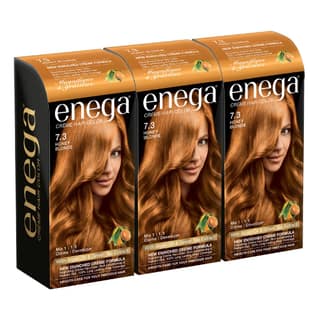 Enega nourishing no ammonia honey blonde cream hair color with argon oil& green tea extract 150ml