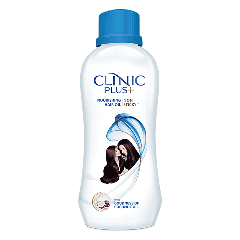 Clinic Plus Nourishing Non-Sticky Hair Oil - Reduces Hair Breakage, With Goodness Of Coconut Oil, 100% Pure, 100 Ml Bottle view 2