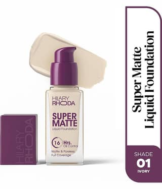Hilary Rhoda Matte Liquid For All Skin Types Skin Fair Foundation Pack of 1