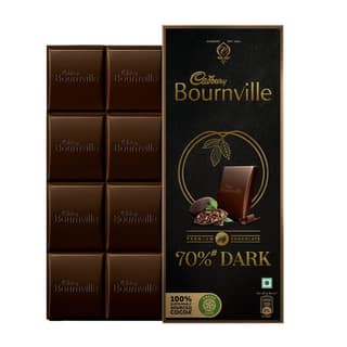 Cadbury Bournville Rich Cocoa 70% Dark Chocolate Bar, 80 g