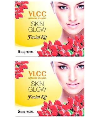 Vlcc Skinglow Facial Kit , 25G(Pack Of 2)