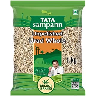 Tata Sampann Urad Dal/Uddina Bele Whole White, 1 kg - 1 kg - Three Unit