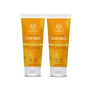 CAMISTA Skin Brightening Face Wash with Orange Peel & Mulberry Extract