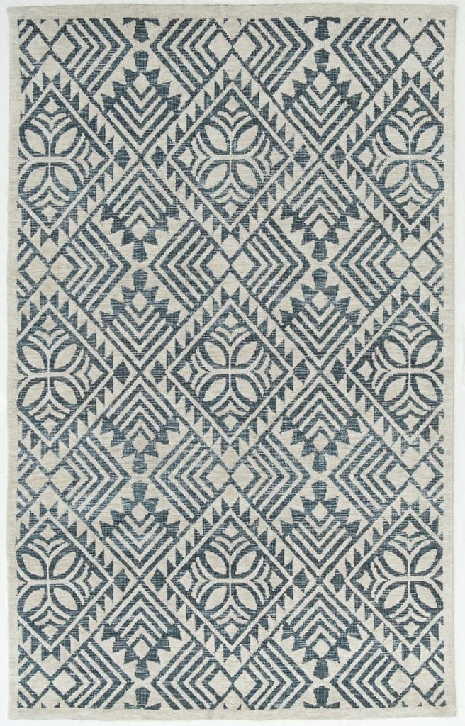 Bring warmth and texture to your home with the Sedona Diamond Pattern area rug. hand Tufted Carpet 5x7 Feet view 2