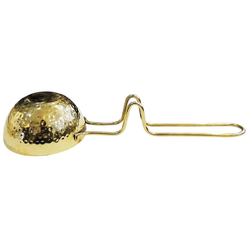 Pure Brass Tadka Pan | Handmade Small Brass Tempering Pan for Dal, Curry & Traditional Indian Seasoning (BCMAS203 C) view 5