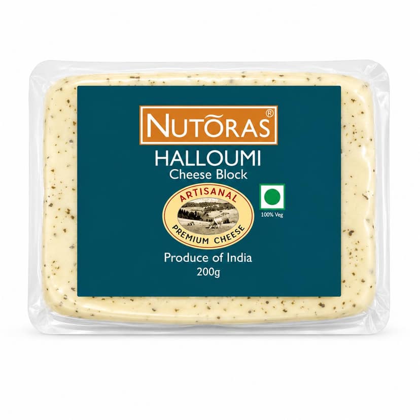 Nutoras Halloumi Cheese 200G view 2