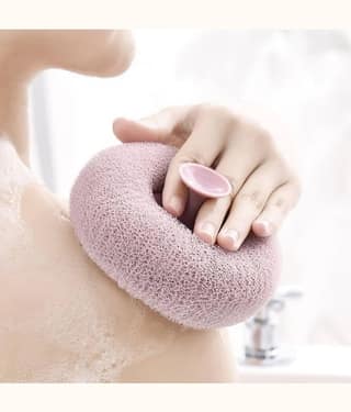 Skindora Travel Friendly Short Handle Men & Women Body Brush ( Pack of 1 )
