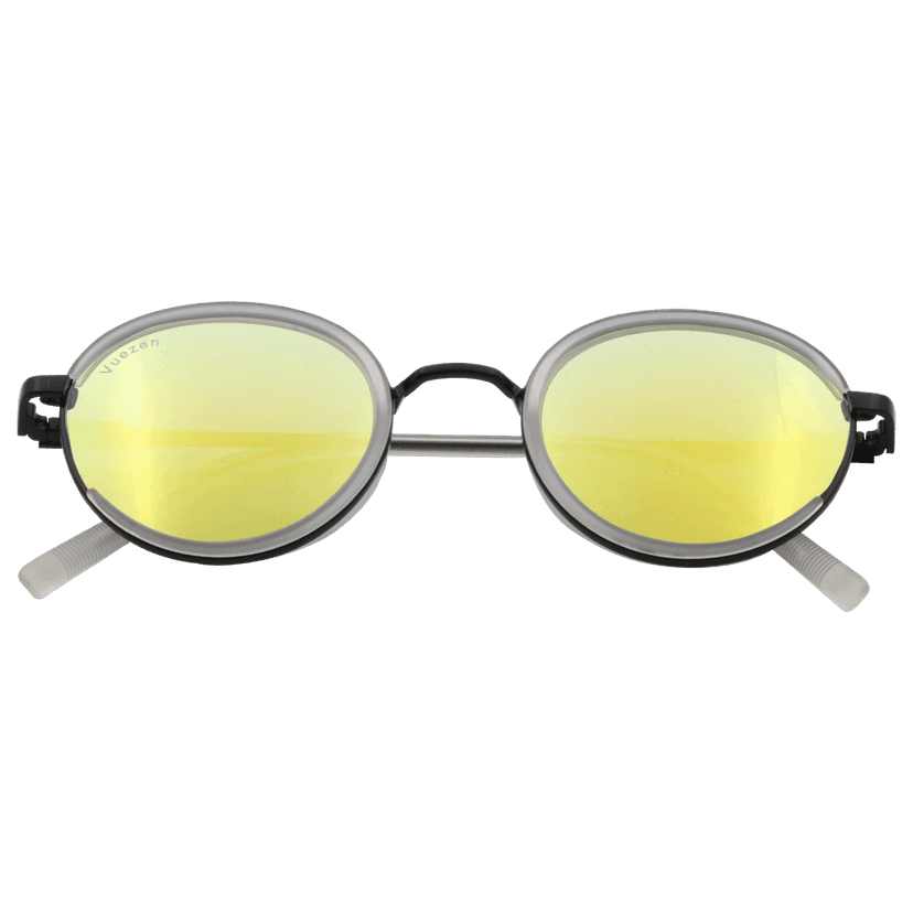 Aviator Full Frame Metal Sunglasses view 2