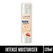 Lakme Moisturiser - All Skin Types, Peach Milk, 120 Ml