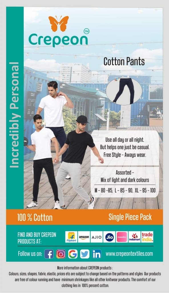 Crepeon Mens Track Pants view 3
