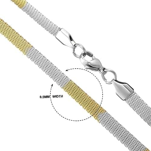 Sporty Chains for men(Gold and Silver) view 3