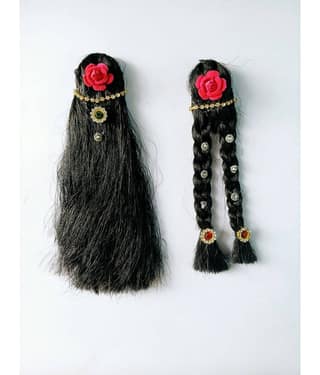 Cherry Tree Durga Mata Black Fiber Jewellery ( Pack of 1 )