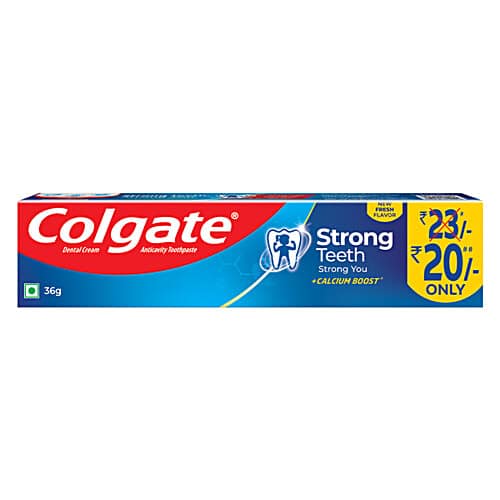 Colgate Strong Teeth Dental Cream Toothpaste - 38 g