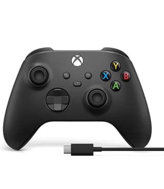 Xbox Controller Carbon Black with USB