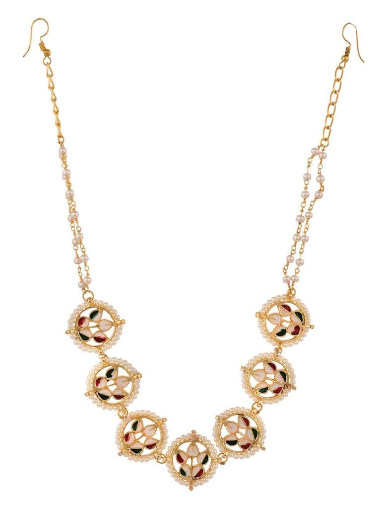 Gold Plated Kundan studded Matha Patti view 5