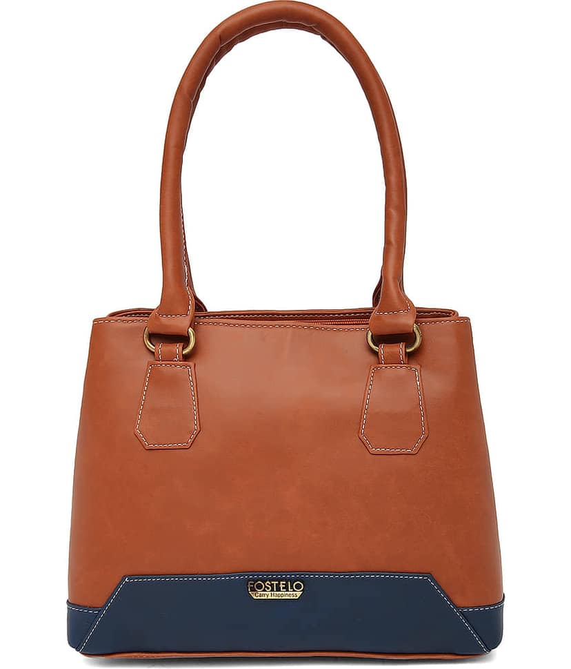Fostelo - Grey PU Shoulder Bag