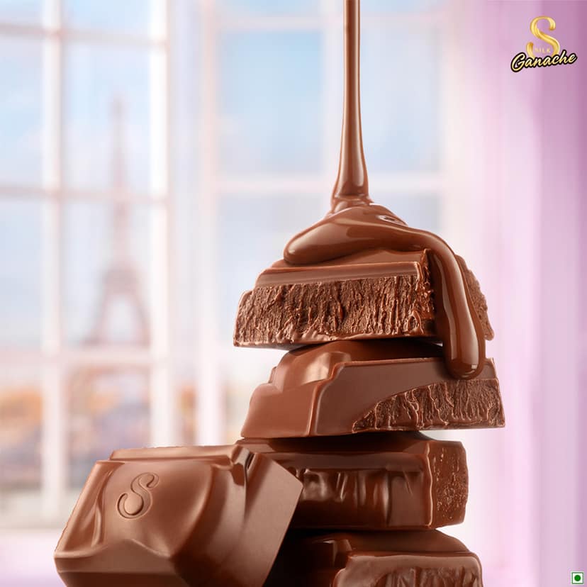 Cadbury Dairy Milk Silk Ganache Chocolate Bar, 58 g view 4