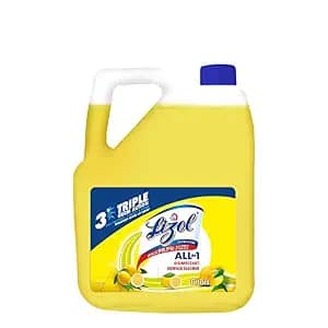 Lizol Disinfectant Surface & Floor Cleaner Liquid - Citrus, 5 L