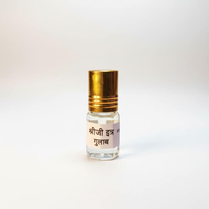 Sandali Gulab (Sandalwood Distilled Rose Ittar) 2ml