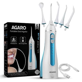 AGARO Ultra Plus Portable Dental Flosser for teeth 200ml