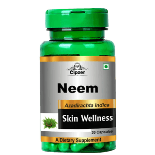 Cipzer Neem (60 Capsules): Natural Blood Purifier & Skin Health Support for Holistic Wellness