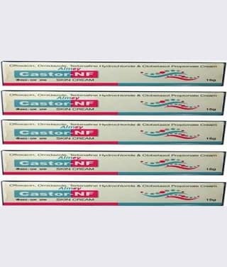 Castor-NF Night Cream 75 gm Pack of 5